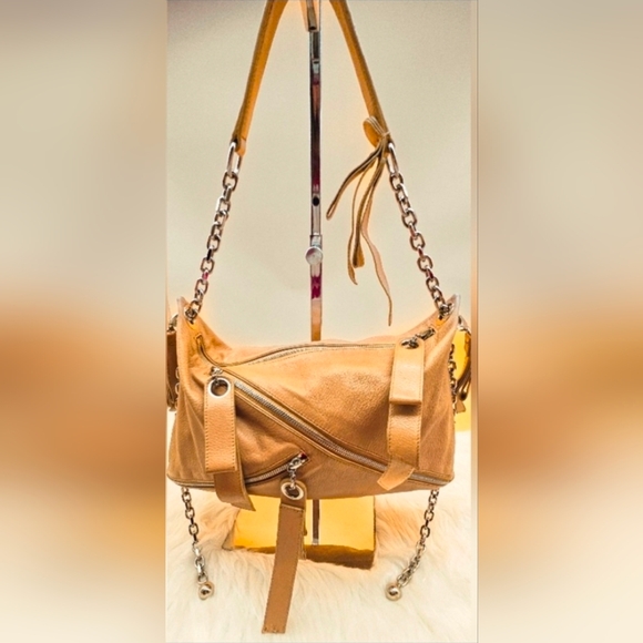 Christian Louboutin Handbags - Christian Louboutin Taupe Trophe Chain Shoulder Crossbody/Shoulder bag